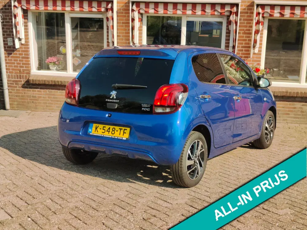 Peugeot 108 1.0 e-VTi Allure Clima Cruise LMV Carplay uit 2021, foto 2
