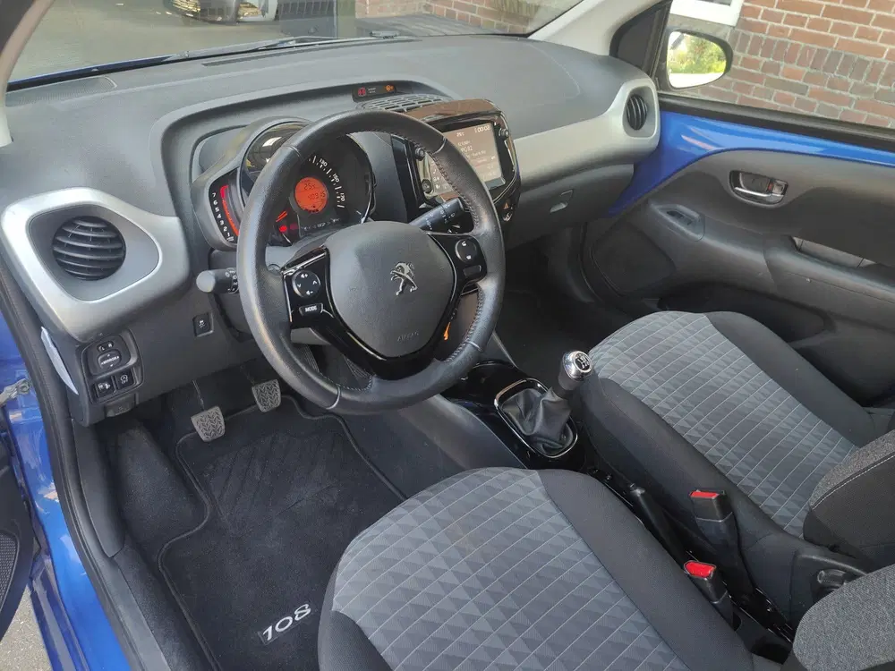 Peugeot 108 1.0 e-VTi Allure Clima Cruise LMV Carplay uit 2021, foto 7