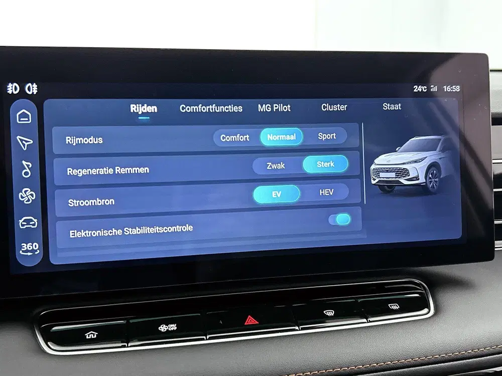 MG HS PHEV 1.5 Luxury Aut. Luxury uit 2025, foto 17