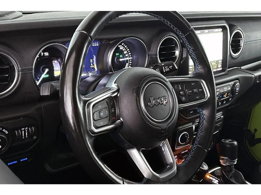 Jeep Wrangler Unlimited 4xe 380 Rubicon Leder Stuur-Stoe uit 2021, foto 12