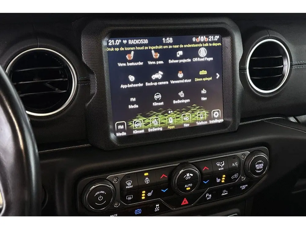 Jeep Wrangler Unlimited 4xe 380 Rubicon Leder Stuur-Stoe uit 2021, foto 13