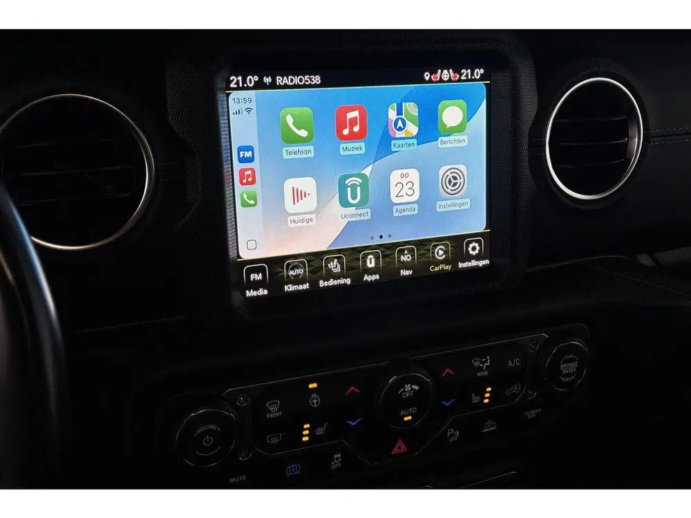 Jeep Wrangler Unlimited 4xe 380 Rubicon Leder Stuur-Stoe uit 2021, foto 17