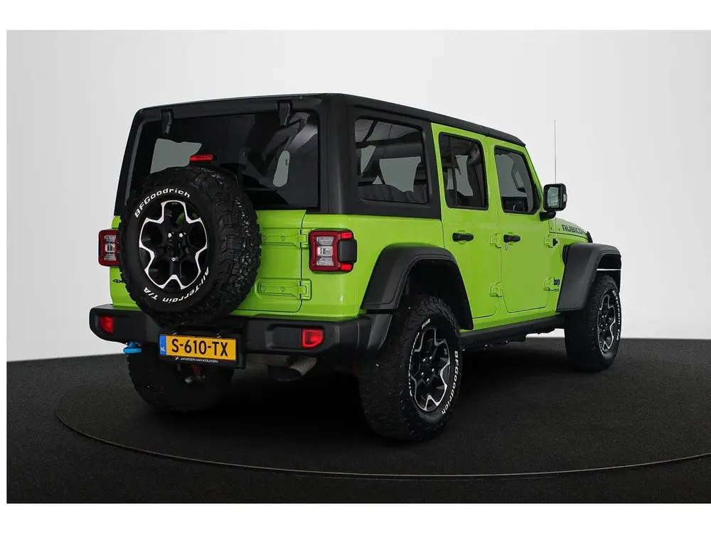 Jeep Wrangler Unlimited 4xe 380 Rubicon Leder Stuur-Stoe uit 2021, foto 3