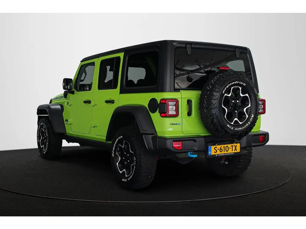 Jeep Wrangler Unlimited 4xe 380 Rubicon Leder Stuur-Stoe uit 2021, foto 4
