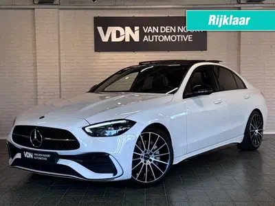 Mercedes-Benz C-Klasse 180 AMG Line Night BTW Pano Camera St uit 2022