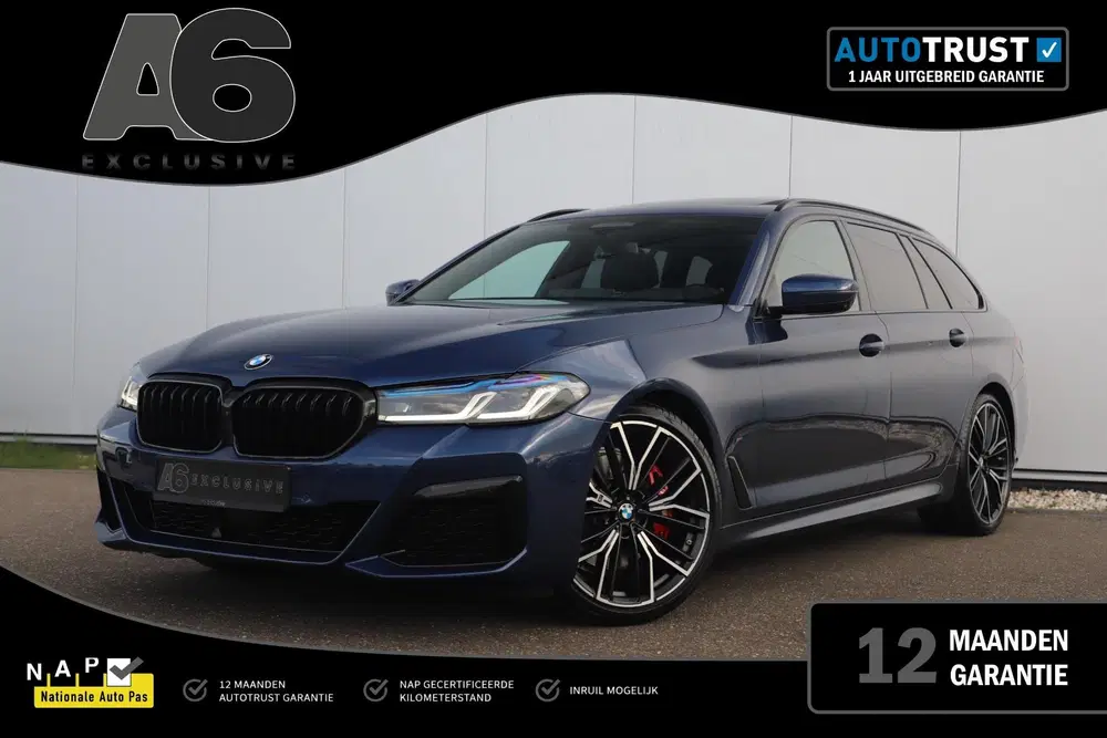 BMW 5-serie 530i High Executive 252PK M Sport Laser uit 2021