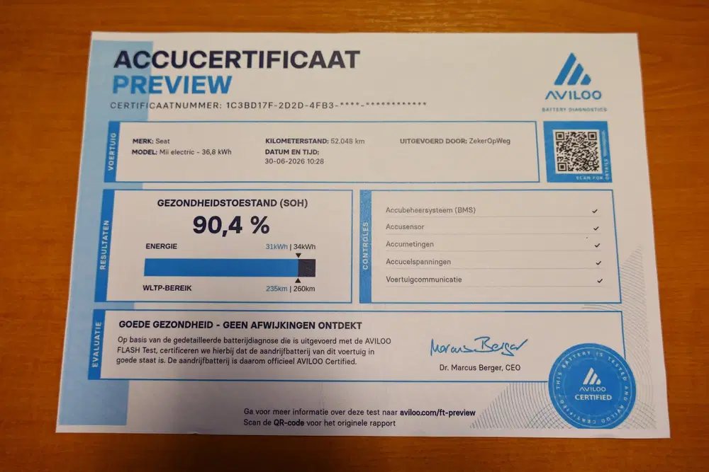 SEAT Mii CLIMATRONIC 52000 k SOH 90.4 % DAB BLU uit 2021, foto 6