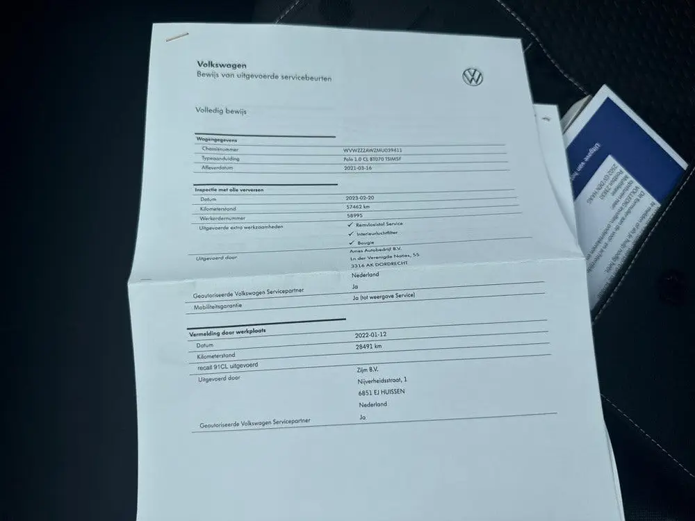 Volkswagen Polo 1.0 TSI Comfortline Business CLIMA NAVI ADAP uit 2021, foto 14