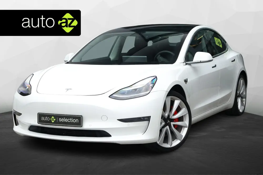 Tesla Model 3 Performance AWD 75 kWh / SoH 87,6% / Panoramad uit 2019