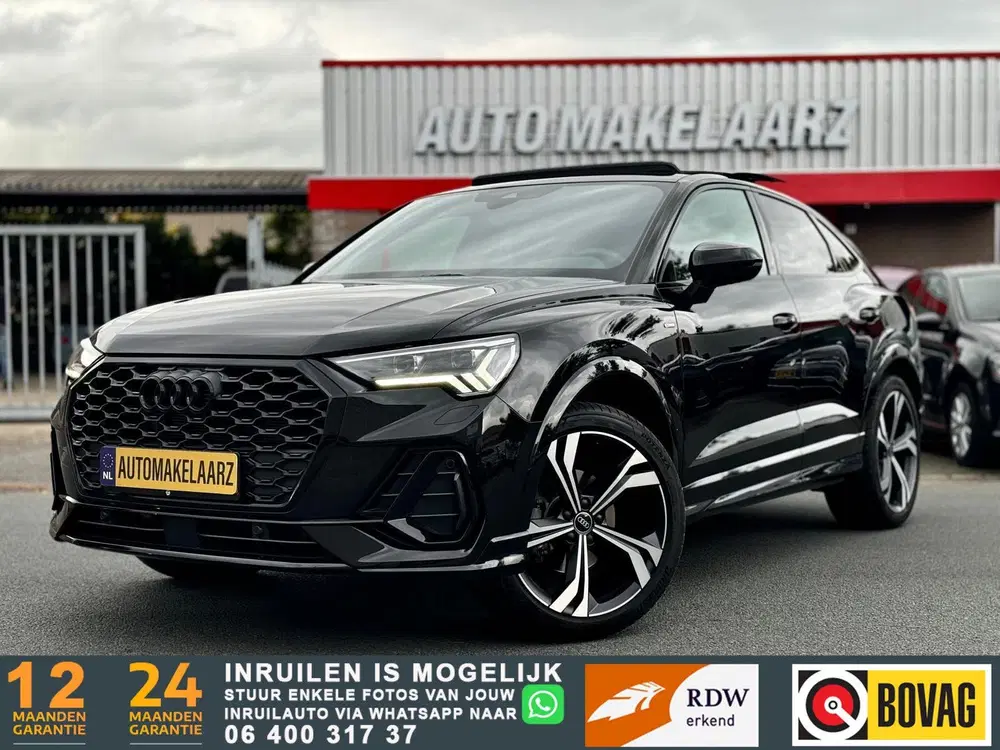 Audi Q3 35 TFSI S Line Pano ACC Trekhaak 1 Jaar ga uit 2020