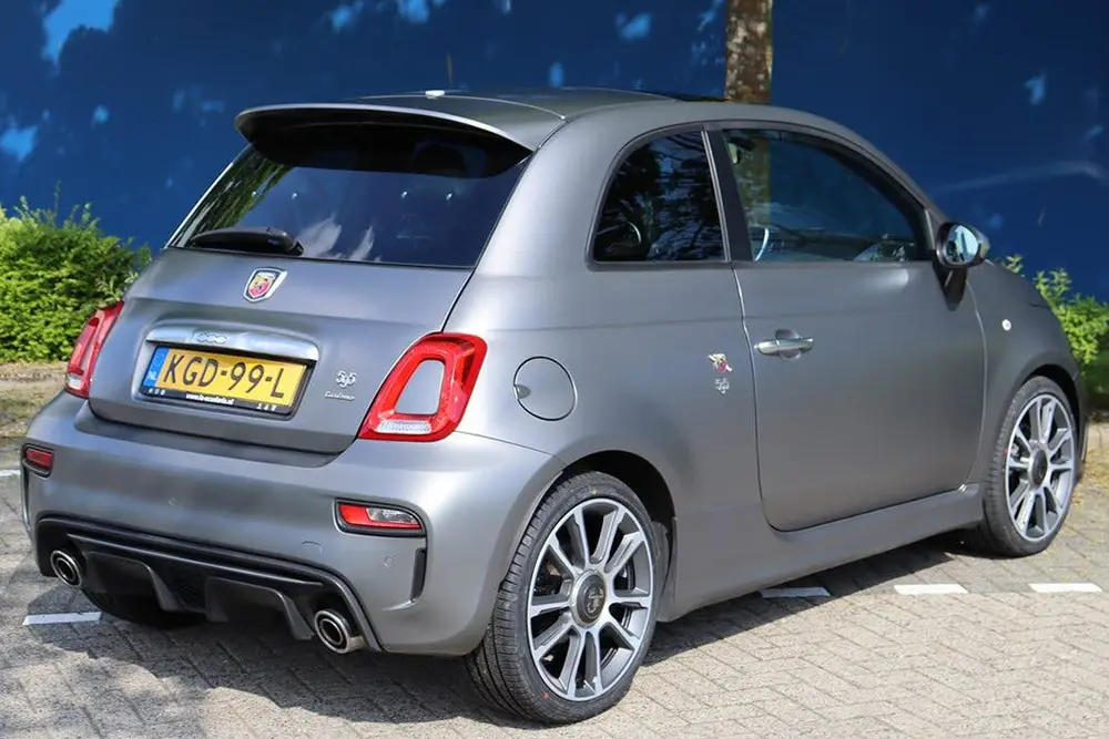 Fiat 500 1.4 T-Jet Abarth Turismo 165pk - Panorama - Grigio uit 2019, foto 3