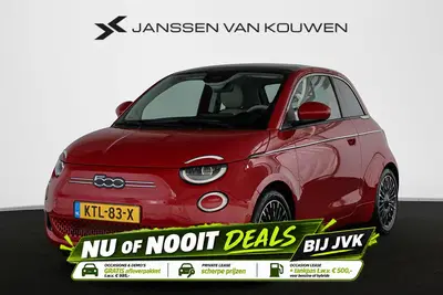 Fiat 500 3+1 La Prima 42 kWh Panoramadak Stoelverwa uit 2024