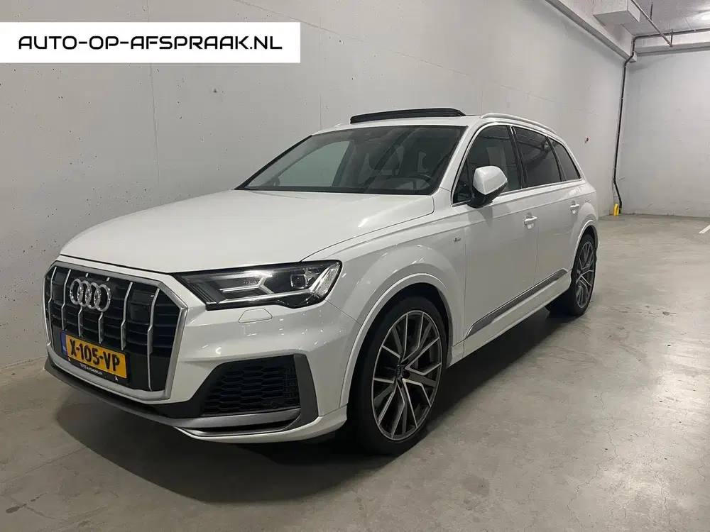 Audi Q7 55 TFSI e quattro S-line Pano Trekhaak Lee uit 2020, foto 4