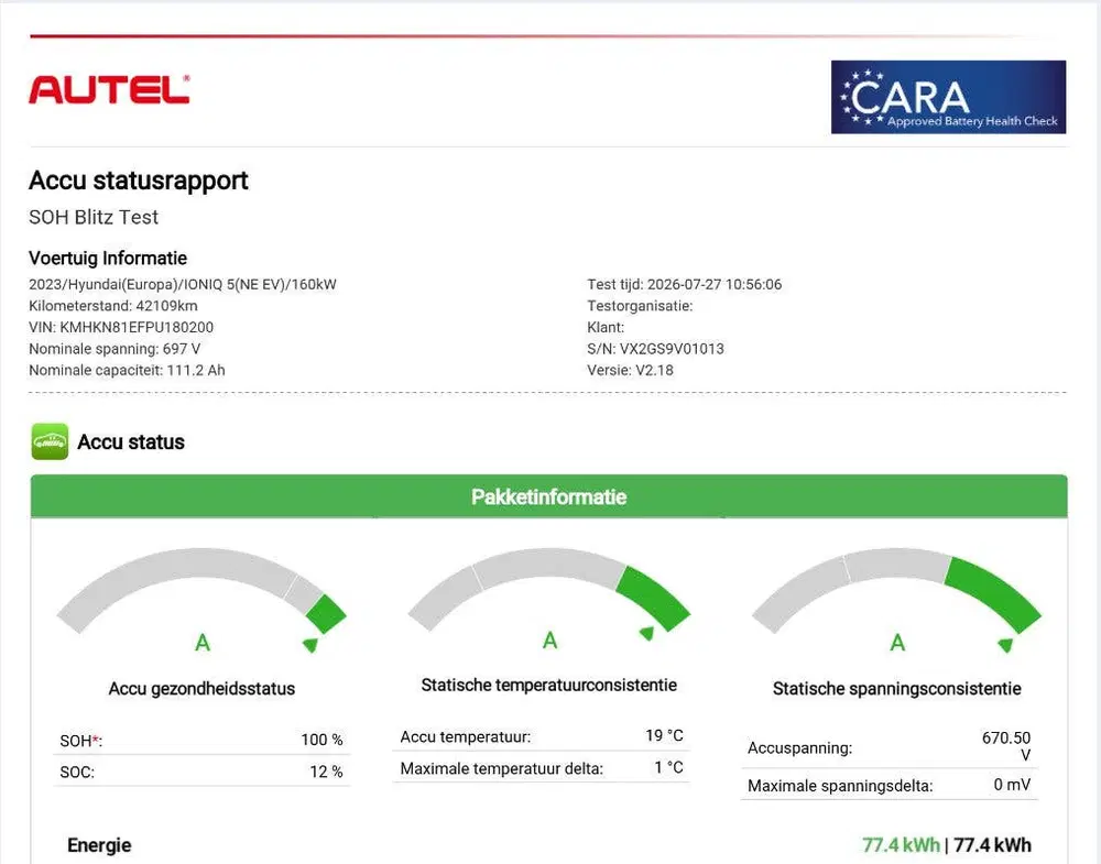 Hyundai IONIQ 5 Connect 77.4 kWh uit 2023, foto 4