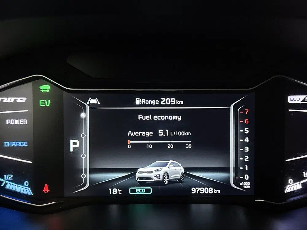 Kia Niro 1.6 GDi Hybrid DynamicLine uit 2021, foto 6
