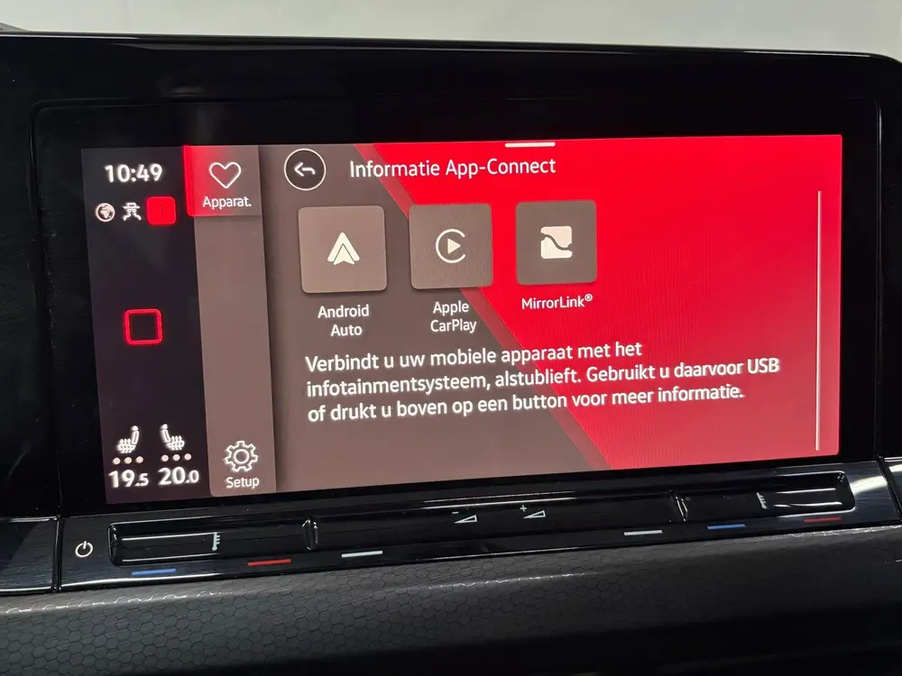 Volkswagen Golf 2.0 GTI Clubsport Pano, Side Assist, Carplay uit 2021, foto 15