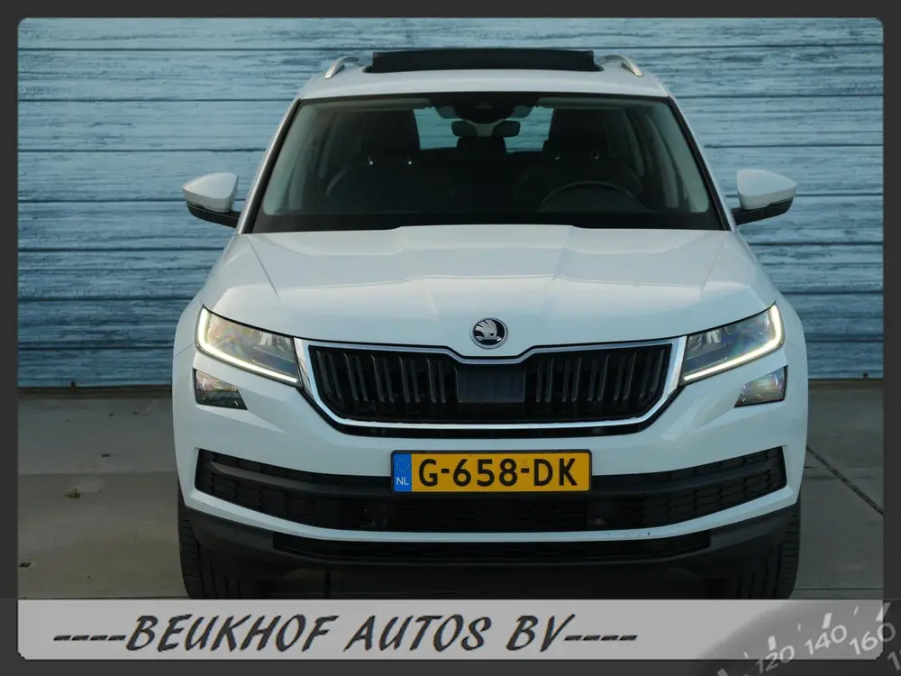 Skoda Kodiaq 1.5 TSI Business 7 Persoon Pano Trekhaak Cam uit 2019, foto 2