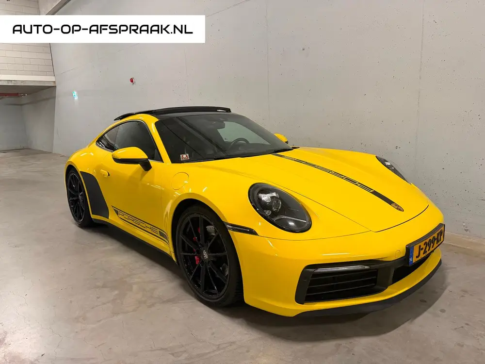 Porsche 911 3.0 Carrera S BTW 21% Schuifdak Bose Leer Chrono uit 2019, foto 5