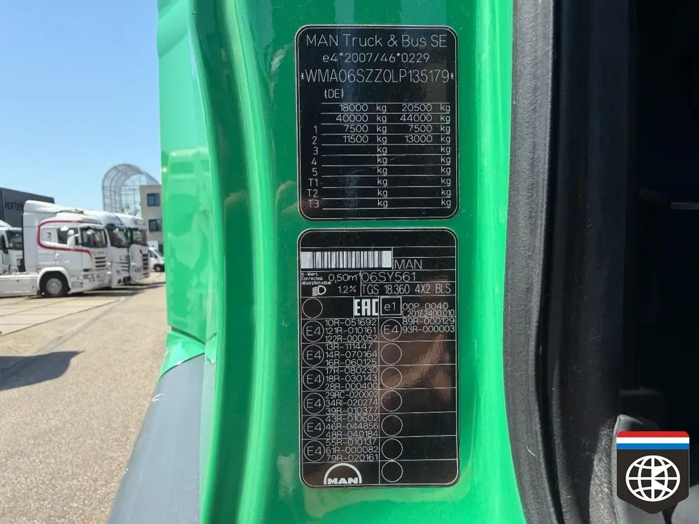 MAN TGS 18.360 LAGE KM STAND - GOEDE STAAT K1992 uit 2019, foto 15