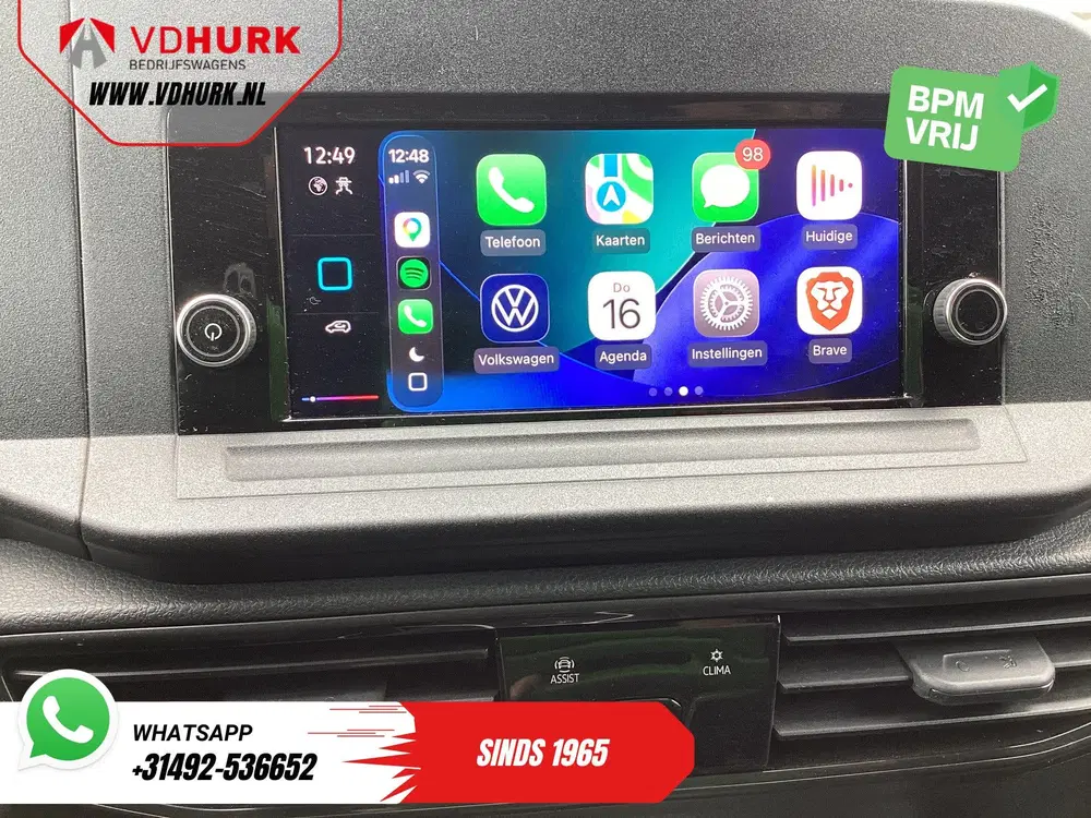 Volkswagen Caddy 2.0 TDI 125 pk DSG Aut. Carplay uit 2023, foto 13