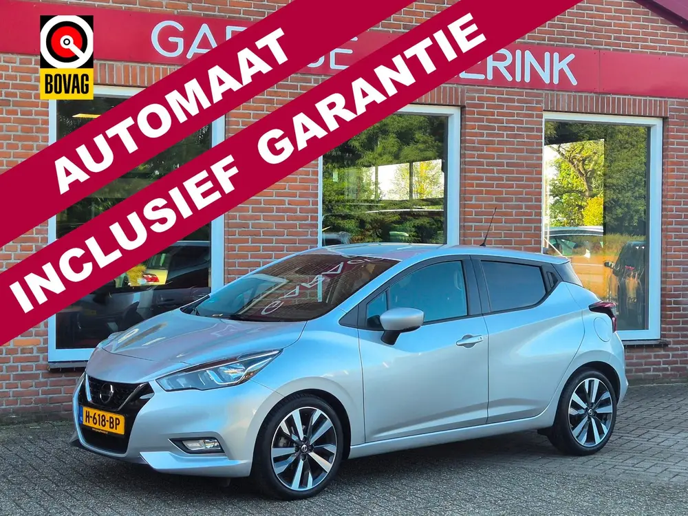 Nissan Micra 1.0 IG-T Tekna 101PK 5drs AUTOMAAT clima uit 2020