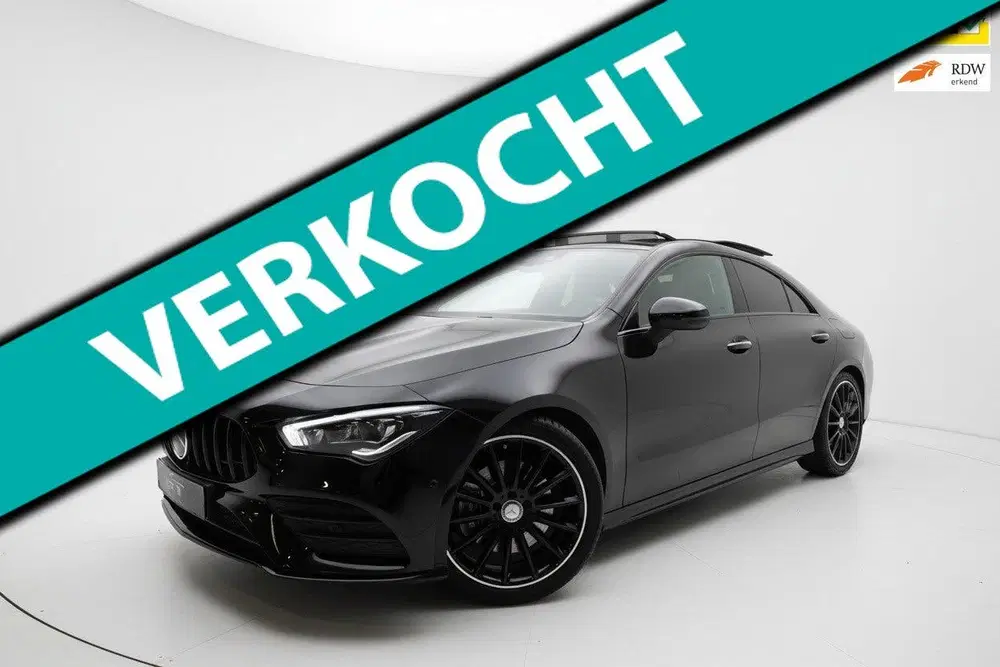 Mercedes-Benz CLA 250 e AMG NIGHT PANO SFEER CAM uit 2020