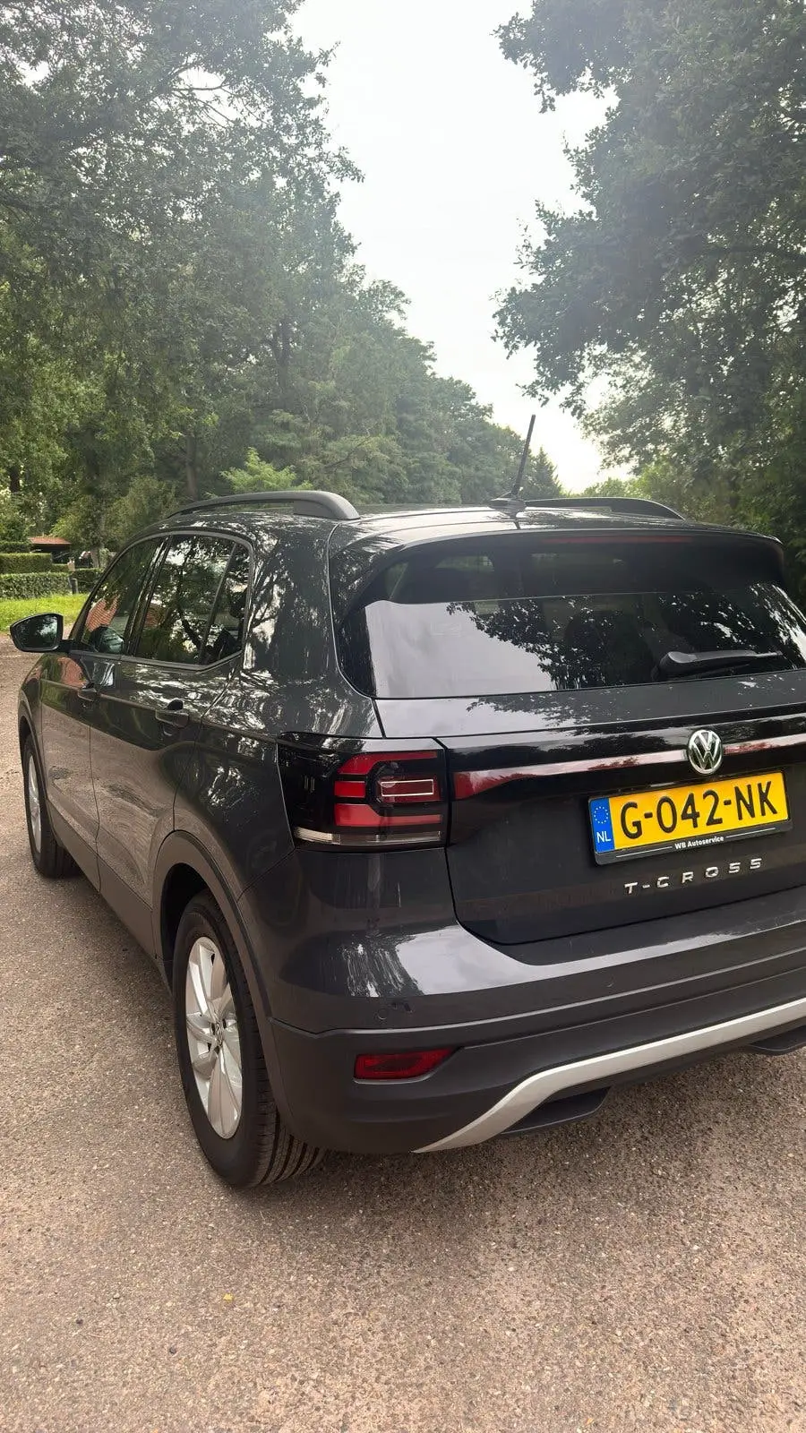 Volkswagen T-Cross 1.0 TSI 95pk 2019 Grijs uit 2019, foto 4