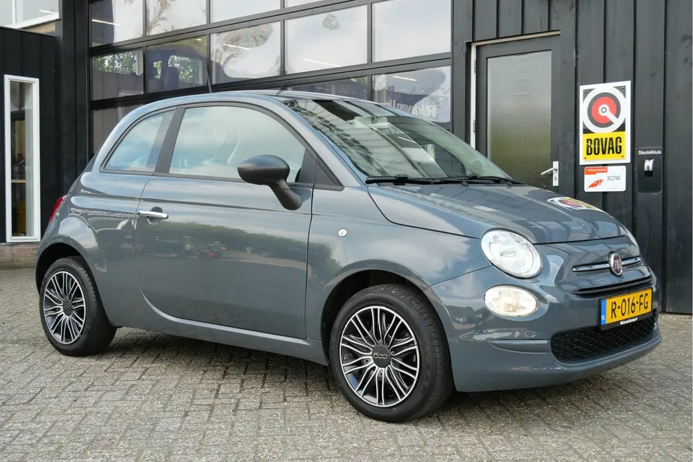 Fiat 500 1.2 Lounge | Airco | Cruise | MF- Stuur | Grigio Ca uit 2019