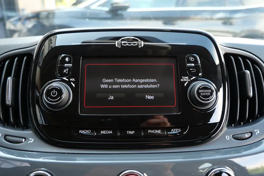 Fiat 500 1.2 Lounge | Airco | Cruise | MF- Stuur | Grigio Ca uit 2019, foto 9