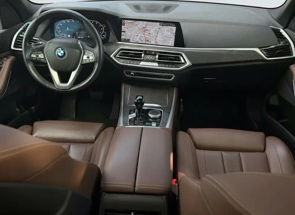 BMW X5 XDrive45e High Executive, luchtvering luxe lederen in uit 2022, foto 2