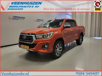 Toyota Hilux 2.4D Pick-up Automaat Euro 6 (bj 2019) uit 2019