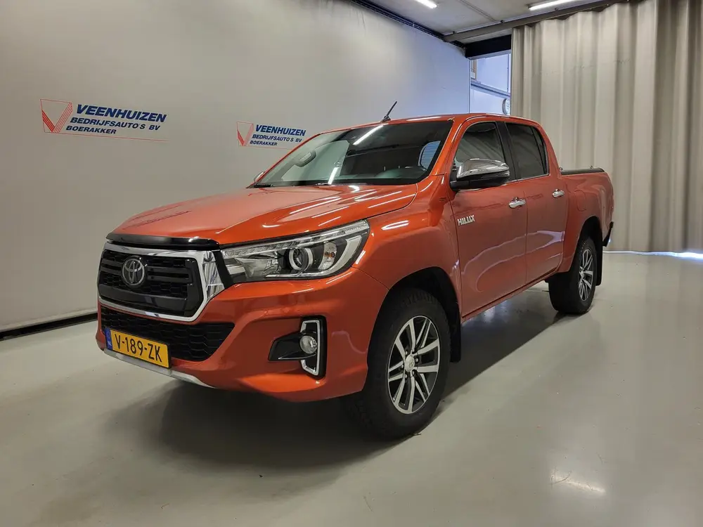 Toyota Hilux 2.4D Pick-up Automaat Euro 6 (bj 2019) uit 2019, foto 2