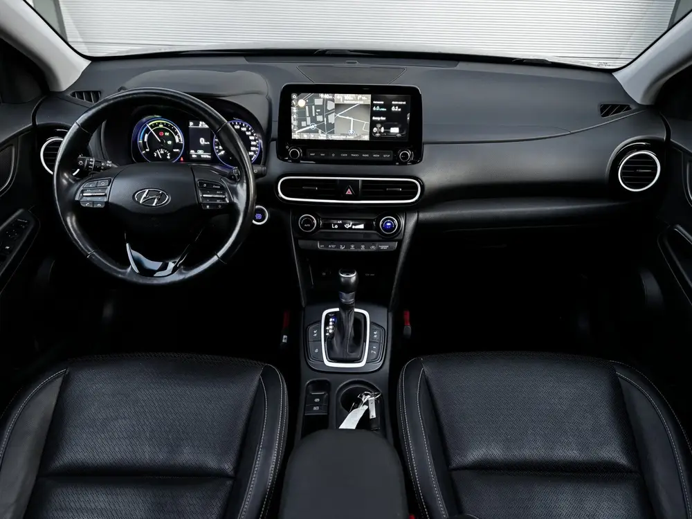 Hyundai KONA 1.6 GDI HEV Premium Sky Schuifdak Keyless uit 2020, foto 17