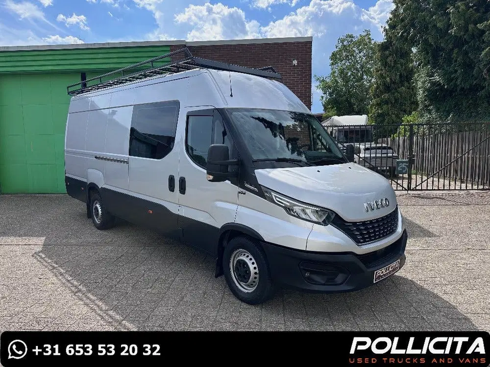 Iveco Daily 3.0 L Dubbel cabine Automaat Trekhaak L4H2 uit 2021, foto 2