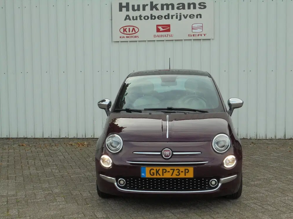 Fiat 500 1.0 70PK HYBRID DOLCEVITA PANO LEUKE KLEUR uit 2021, foto 2