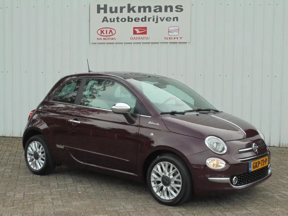 Fiat 500 1.0 70PK HYBRID DOLCEVITA PANO LEUKE KLEUR uit 2021, foto 3