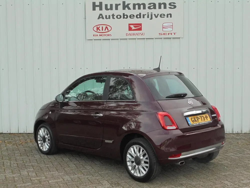 Fiat 500 1.0 70PK HYBRID DOLCEVITA PANO LEUKE KLEUR uit 2021, foto 6