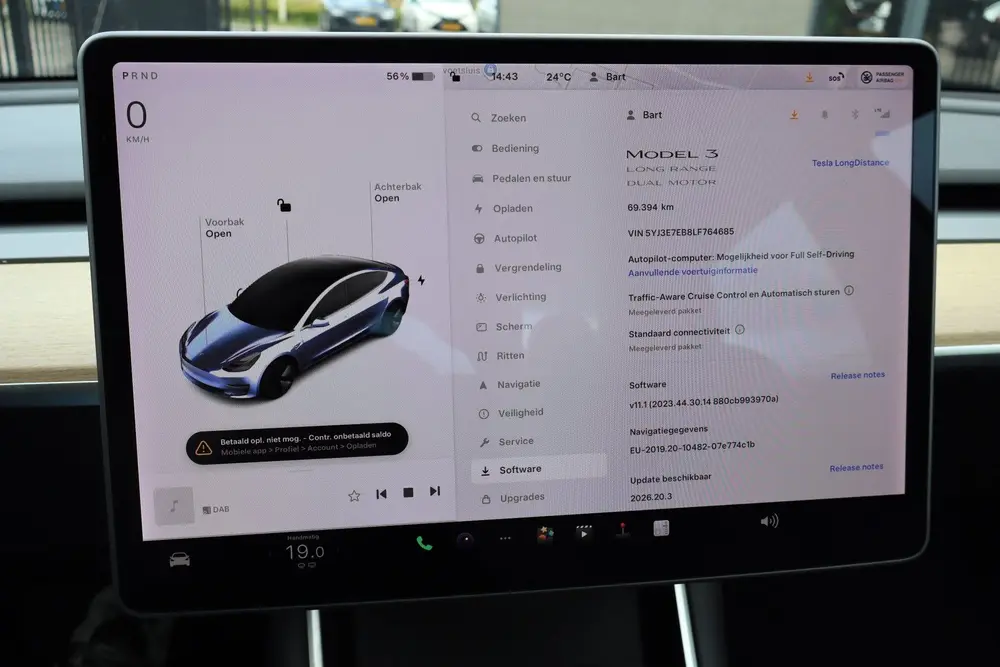 Tesla Model 3 Long Range AWD 75 kWh Nederlandse auto uit 2020, foto 3