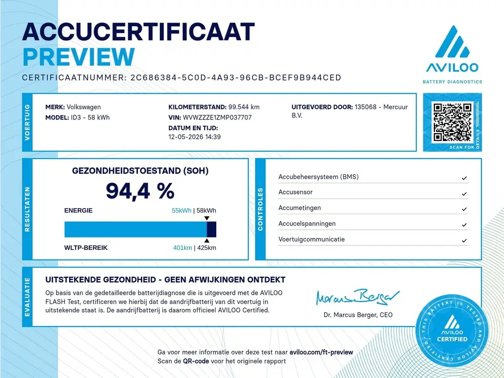 Volkswagen ID3 Life 58 kWh | Snelladen | SOH 94% | Sfeer | V uit 2020, foto 6