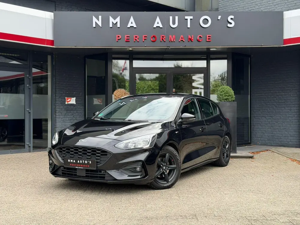 Ford Focus 1.5 EcoBoost ST-line KEYLESS GO, CRUISE, BLACK OP uit 2019