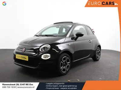 Fiat 500C 1.0 Hybrid Club Cabrio Airco LED Parkeerse uit 2023