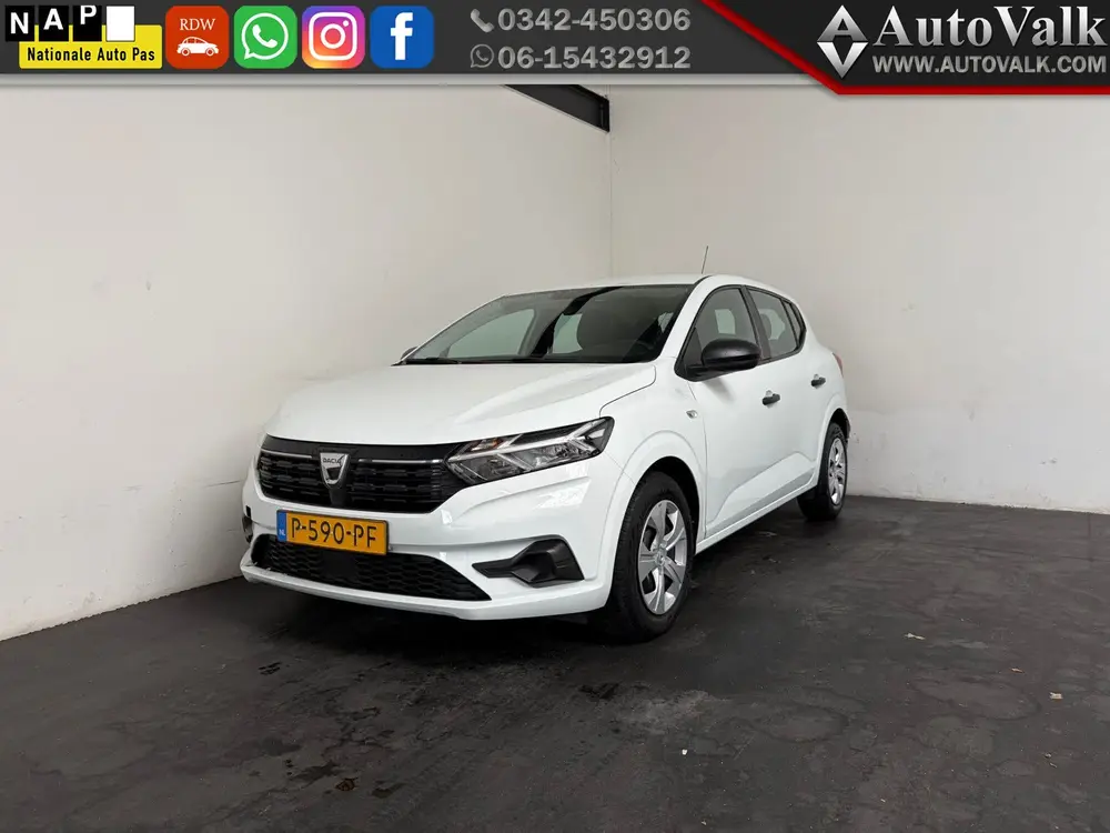 Dacia Sandero 1.0 TCe 90 Essential. Trekhaak (bj 2022) uit 2022