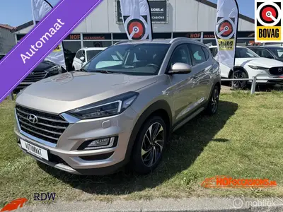 Hyundai Tucson 1.6 T-GDI 4WD Premium AUTOMAAT/CARPLAY/TREKHA uit 2019