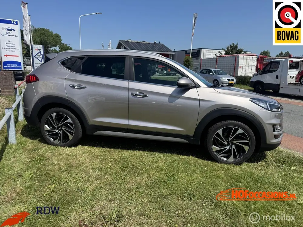 Hyundai Tucson 1.6 T-GDI 4WD Premium AUTOMAAT/CARPLAY/TREKHA uit 2019, foto 3
