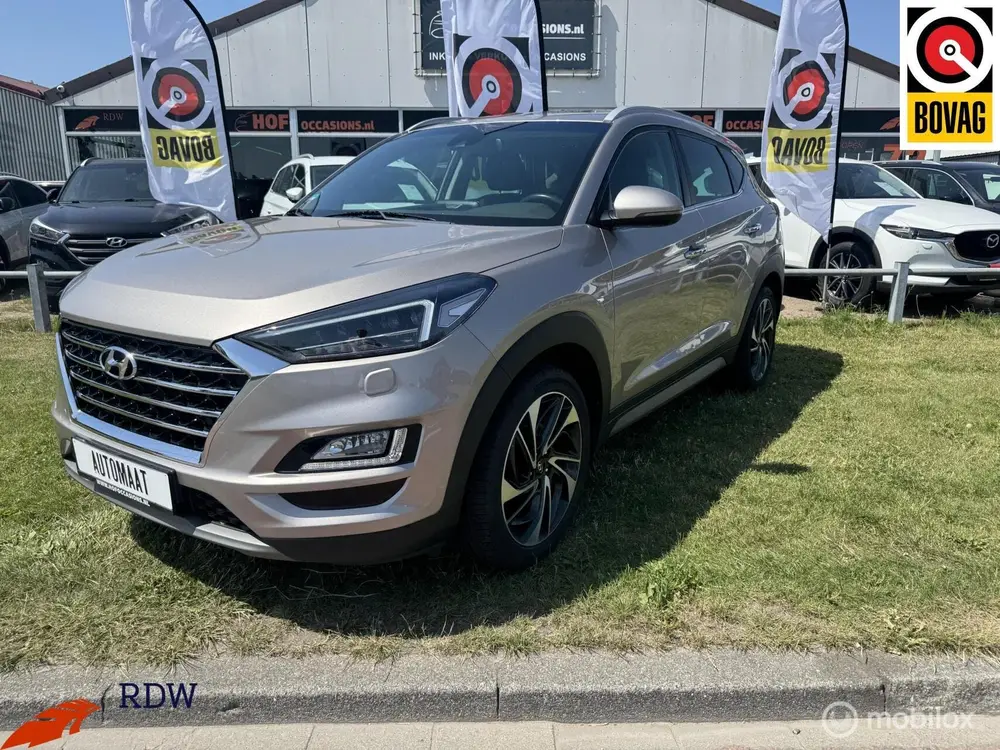 Hyundai Tucson 1.6 T-GDI 4WD Premium AUTOMAAT/CARPLAY/TREKHA uit 2019, foto 4