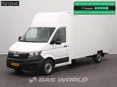 MAN TGE 433cm Bakwagen Achterdeuren Zijdeur Airco uit 2019