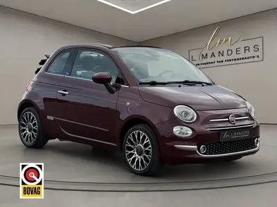 Fiat 500C 1.2 Star 2019 BORDEAUX uit 2019
