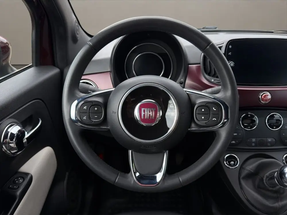 Fiat 500C 1.2 Star 2019 BORDEAUX uit 2019, foto 16
