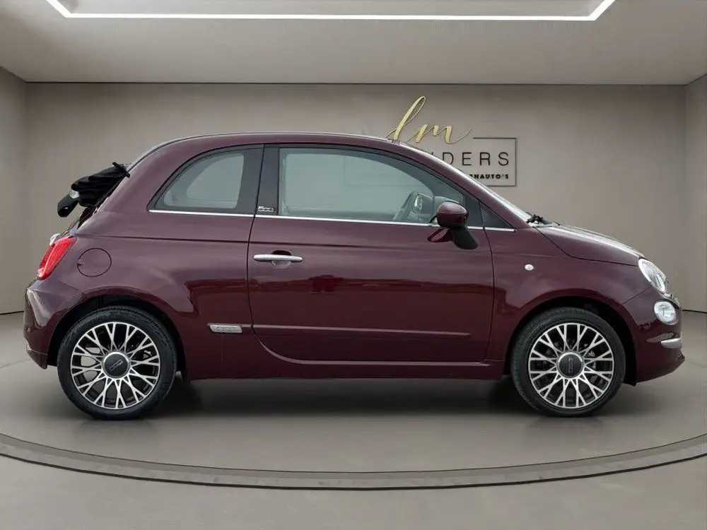 Fiat 500C 1.2 Star 2019 BORDEAUX uit 2019, foto 2