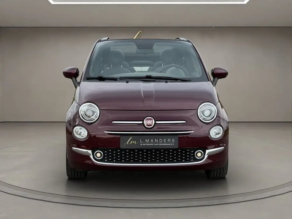 Fiat 500C 1.2 Star 2019 BORDEAUX uit 2019, foto 5